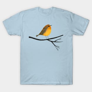 Bird on branch T-Shirt